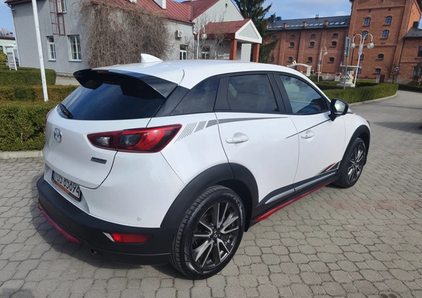 Mazda CX-3 cena 66900 przebieg: 169000, rok produkcji 2016 z Gołańcz małe 742
